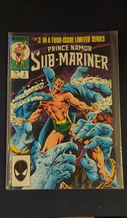 Marvel Prince Namor Sub-Mariner #3 Comic