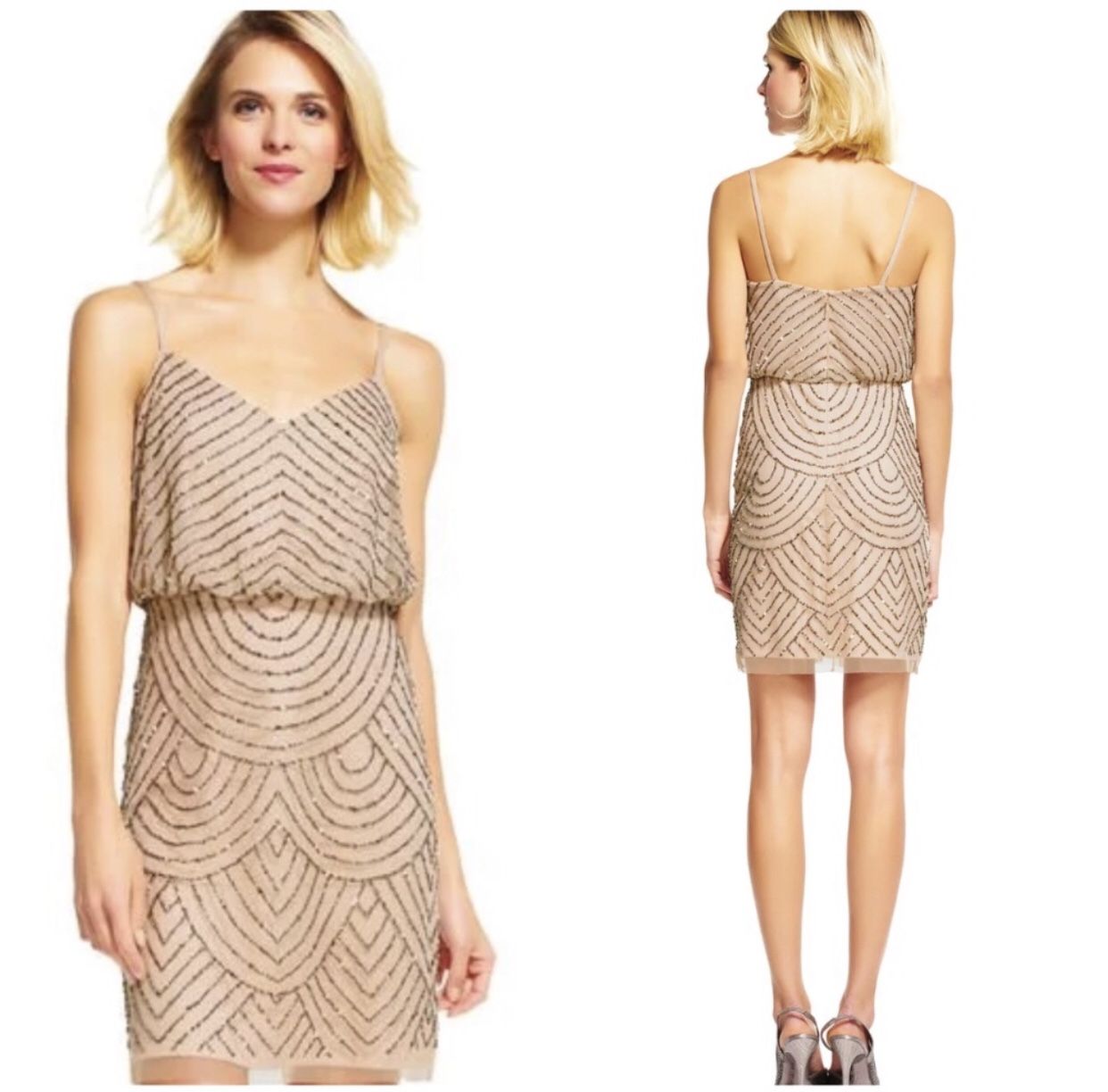 denim metallic dress Denim Silver Metallic Dress: A Cutout and Draped Masterpiece