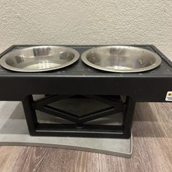 Dog Bowl Set With Place Mat 