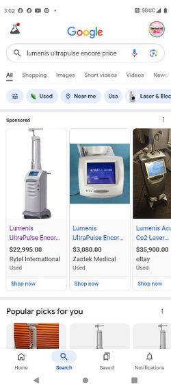 Ultra Pulse Surgitouch Aesthetic And  Surgitouch CO2 Laser Machine 