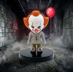 "IT" Chapter 2 PENNYWISE 2019 Version With Stand 2" Detailed PVC Action Figure. This is a Mini IT Movie Dancing Pennywise vinyl figure.The figure feat