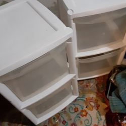 2 Drawer 2 Cart Storage $20.00 Cash Only (Serious Buyers)