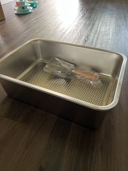 Swifter Stainless Steel Litter Box