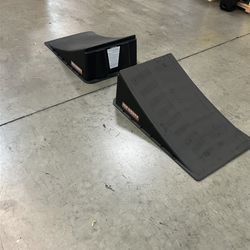 Kids Skateboard & Bike Ramp - BMX, Scooter, RC Car Ramps for jumps 