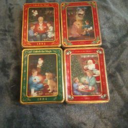 Vintage Christmas Tins
