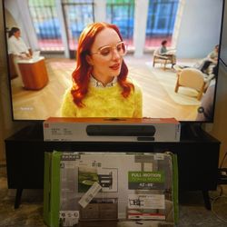 65” LG NANOCELL 4K SMART UHD LED TV + NEW JBL ALL IN ONE SOUNDBAR + NEW FULL MOTION WALL MOUNT