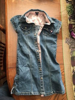GAP Girl jean dress