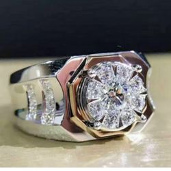 Men’s sterling silver Ring-9&10