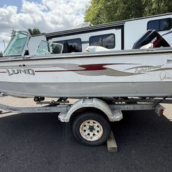 2003 Lund fisherman 17’