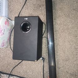 LG Sj2 Sound bar W /Speaker