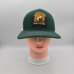 Richardson Clemson Fly Fishing Rivers And Feathers Adjustable Snapback Hat