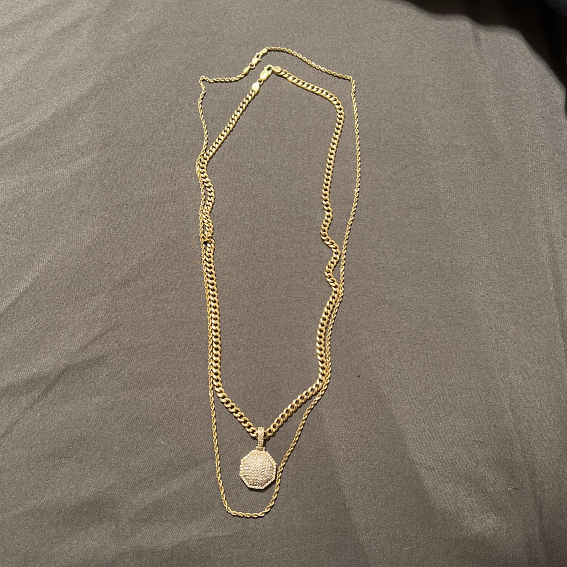 14k Gold Rope Chain 