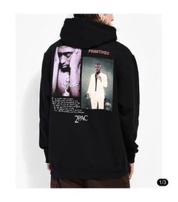 Primitive 2pac Hoodie Size XL