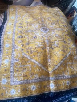 Washable rugs 8x5.5 ft