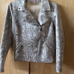 Women’s Snake Print Faux Leather 