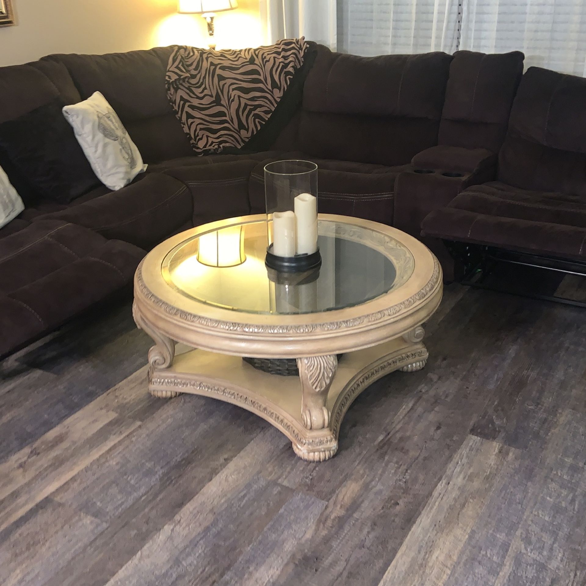 Brown sectional couch for Sale in Modesto, CA OfferUp