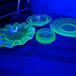 Greenuranium Glass Fpur Items