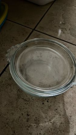 glass containers with glass lid