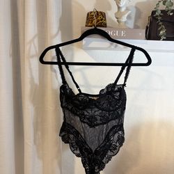 vintage victoria’s secret gold tag bodysuit