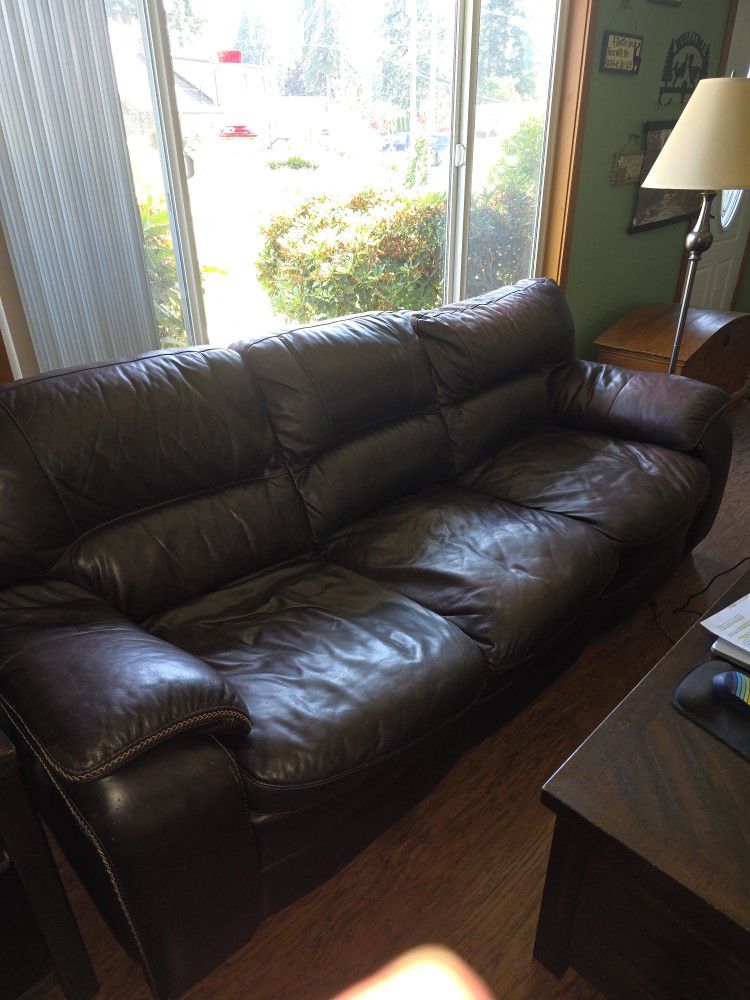 Leather Couch