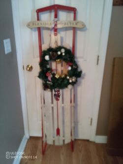 Christmas Sled Decoration