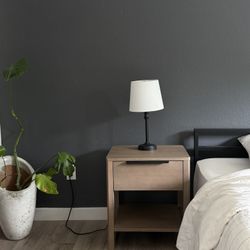 2x Wood Night Stands