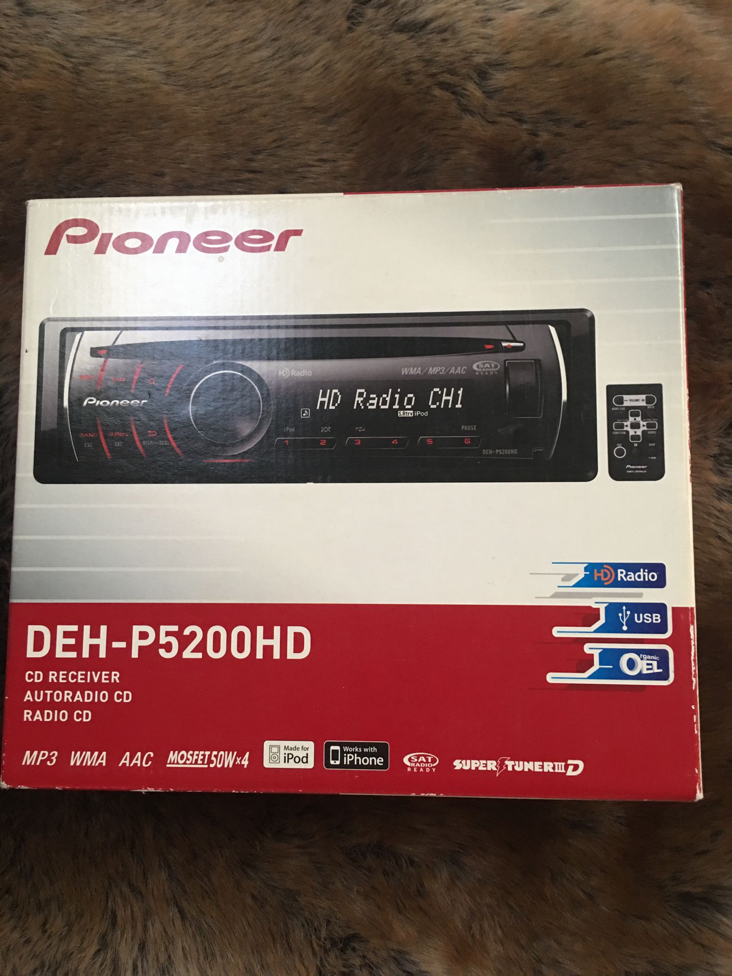 BRAND NEW- PIONEER CD RECEIVER