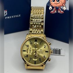 Watch – Gold Chronograph