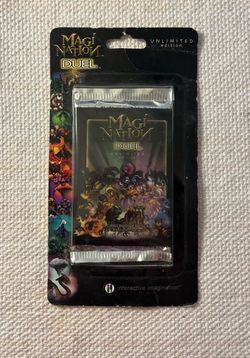 Interactive Imagination Magi Nation CCG Duel Booster Pack Unlimited Ed New RARE