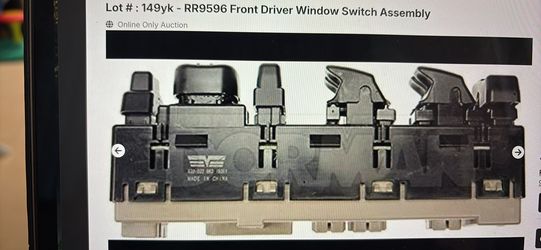 New Dorman 920-022 Front Driver Side Master Window Switch Assembly - 8 Button