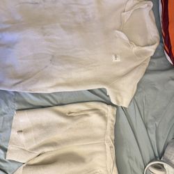 Alo polo and shorts set size M 