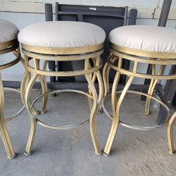 😍Gold Counter Bar Stools