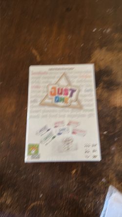 Just one board game