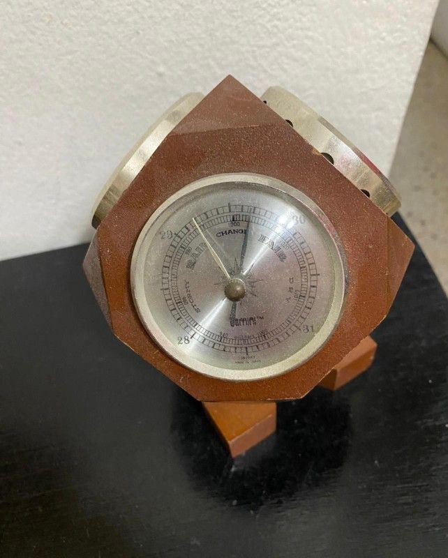 MEDIDOR DE TEMPERATURA ANTIGUO DE TRES CARAS