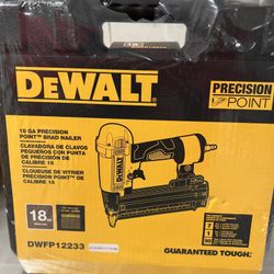 Dewalt 18-Gauge Pneumatic Corded Brad Nailer