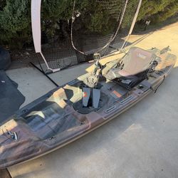 Sit on top pedal kayak
