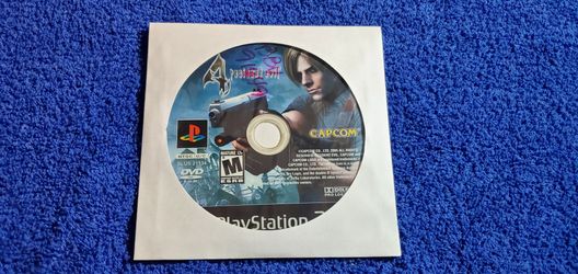 RESIDENT EVIL 4 PS2 BLACK LABEL DISC ONLY