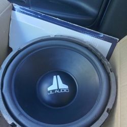 New JL Audio 12inch W3v6 Subwoofer Would Like To Trade Of Sell 6x9 300 watts American Pro Rear Speakers