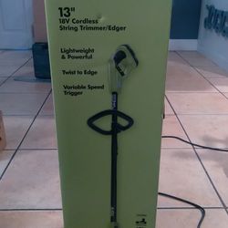 Ryobi One + 13" 18 V Cordless String Trimmer/edger