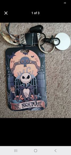 Nightmare before christmas ID holder