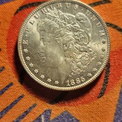 1885 Morgan Dollar 