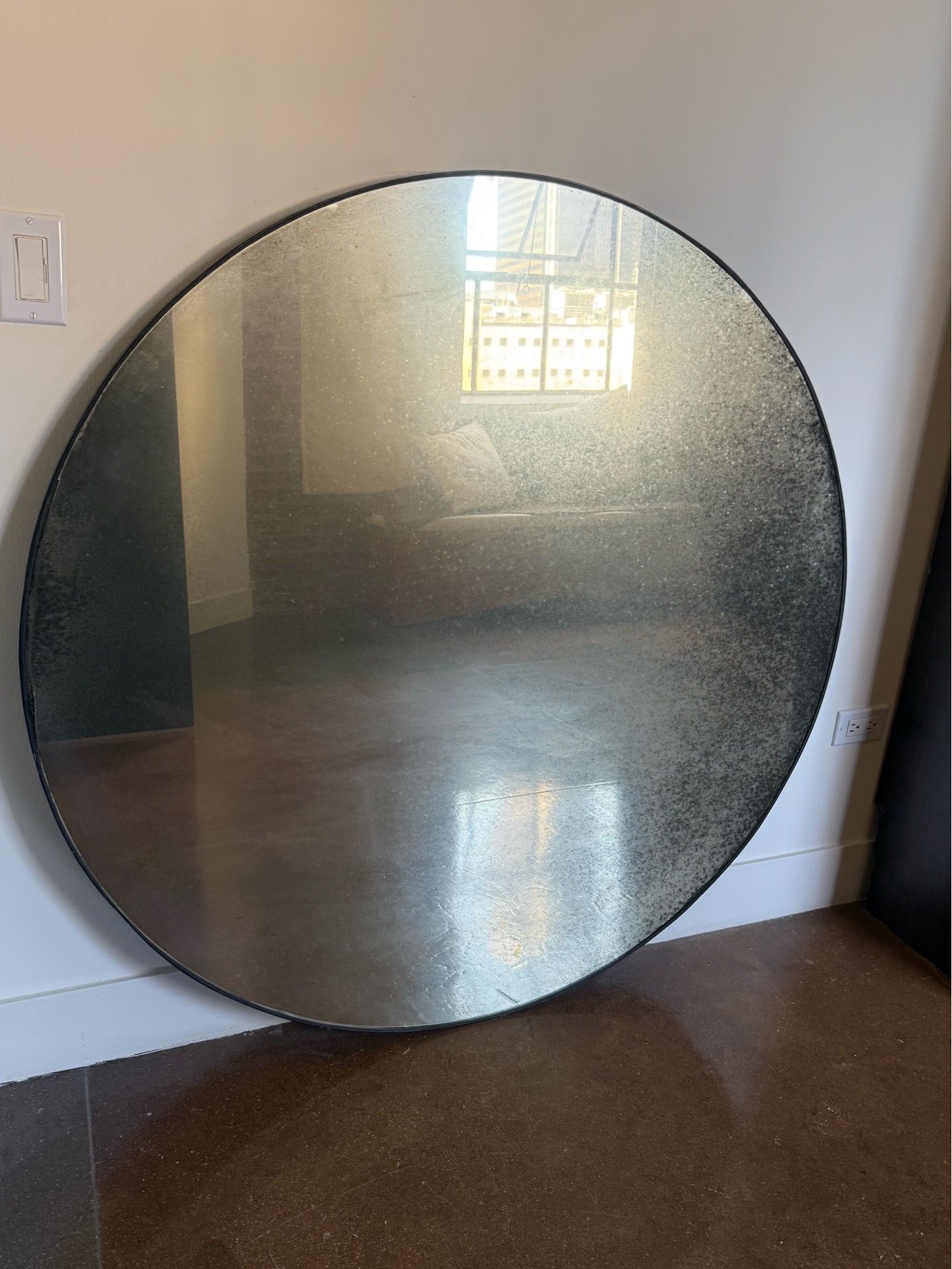 CB2 Round Designer Mirror – $300 (Retail $699)