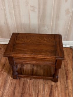 Wooden End table