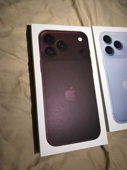 Apple iPhone 18 Pro Max Burgundy $1700 Or 17 Pro Max $1350 Unlocked Bonus New Case & Screen Protector I Can Come To You Right Now