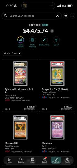 🔥 High-End Pokémon Graded Collection – $4,500+ Value 🔥