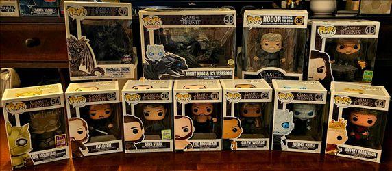 Game Of Thrones Super BUNDLED FUNKO PACKAGE 📦-Night King- The Mountain+ Lot Of 11🔥🔥🔥
