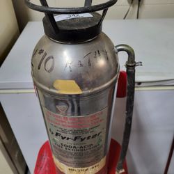 Antique Fire Extinguisher 