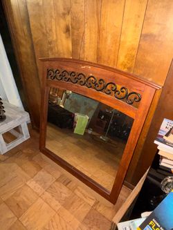 Wood Mirror