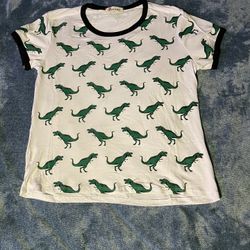 dino crop top shirt 