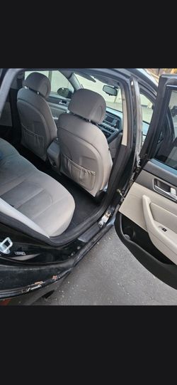 Black  2015 hundai sonata